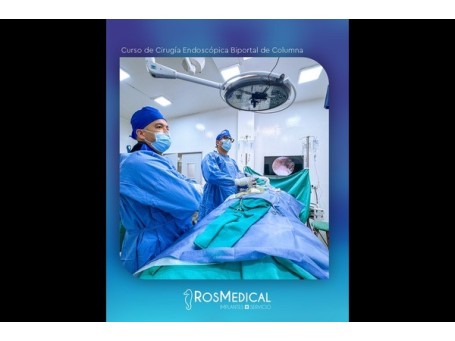 CURSO DE CIRUGIA ENDOSCÓPICA BIPORTAL DE COLUMNA